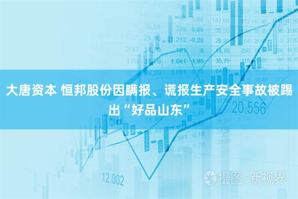 大唐资本 恒邦股份因瞒报、谎报生产安全事故被踢出“好品山东”
